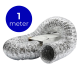 Flexibele ventilatieslang ongeïsoleerd - aluminium - Ø 150mm - lengte 1 meterthumbnail Flexibele ventilatieslang ongeïsoleerd - aluminium - Ø 150mm - lengte 1 meterthumbnail