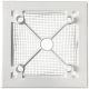 Design ventilatierooster vierkant (afvoer & toevoer) Ø100mm - vlak GLAS - mat grijsthumbnail Design ventilatierooster vierkant (afvoer & toevoer) Ø100mm - vlak GLAS - mat grijsthumbnail