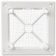 Design ventilatierooster vierkant (afvoer & toevoer) Ø125mm - kunststof - zilverthumbnail Design ventilatierooster vierkant (afvoer & toevoer) Ø125mm - kunststof - zilverthumbnail