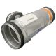 Brandklep Ø 125mm, handbediening met smeltlood bij 72°C + veerthumbnail Brandklep Ø 125mm, handbediening met smeltlood bij 72°C + veerthumbnail