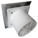 Pro-Design badkamer/toilet ventilator - STANDAARD (KW100) - Ø100mm - RVS gebogen thumbnail Pro-Design badkamer/toilet ventilator - STANDAARD (KW100) - Ø100mm - RVS gebogen thumbnail