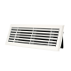 Wandrooster met volumeregelaar t.b.v. 300 x 100mm - staal - WIT RAL9003thumbnail Wandrooster met volumeregelaar t.b.v. 300 x 100mm - staal - WIT RAL9003thumbnail