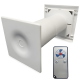 Compacte WTW ventilator HRV125P met warmtewisselaar - 50 & 70 m3/h - incl. afstandbedieningthumbnail