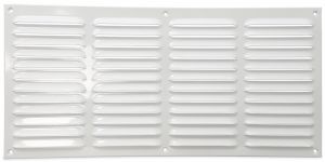 Aluminium schoepenrooster opbouw 400 x 200mm - ALU (1-4020A)