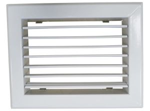 Wandrooster VTA-8110 (INBOUW) staal – met enkel instelbare schoepen