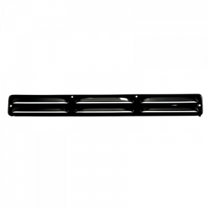 Aluminium Lüftungsgitter Aufbaumontage 370 x 40mm SCHWARZ (1-3704Z)