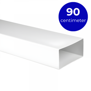 Kunststof rechthoekig kanaal 120 x 60mm (lengte 90cm)