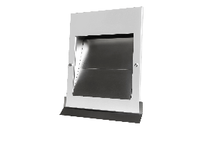 Design gevelkap PREMIUM LINE - SIGMA - Ø 125mm - WIT