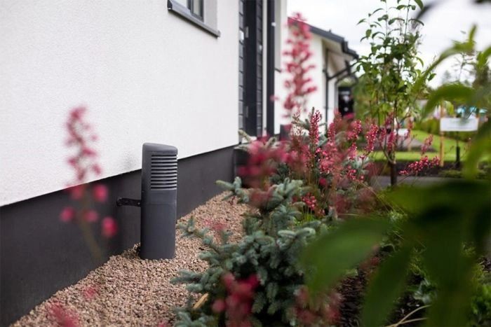 Ventilatieschacht Ross T177 - kelderventilatie - Ø 125mm Rood