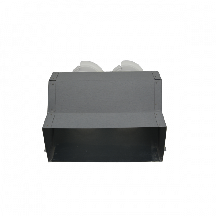 Verloop Click Fix 2xø75 - 80x220mm