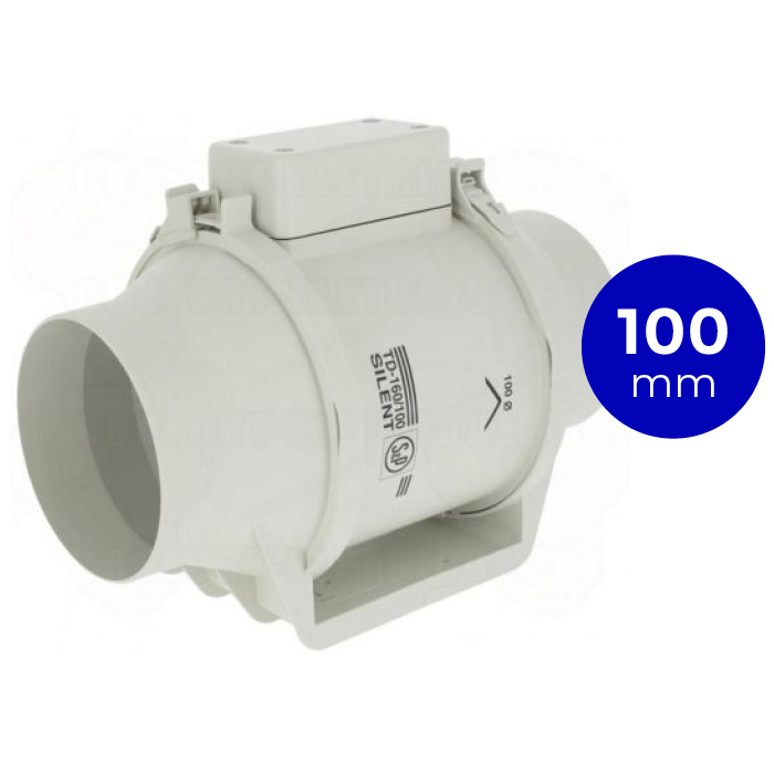 [TweedeKans] Soler & Palau Buisventilator TD-160/100 N Silent, aansluitdiameter 100mm