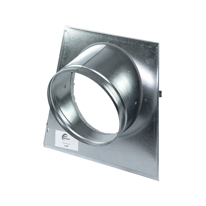 Toevoerplenum "EasyPlenum" - 160mm - Met wervelrooster