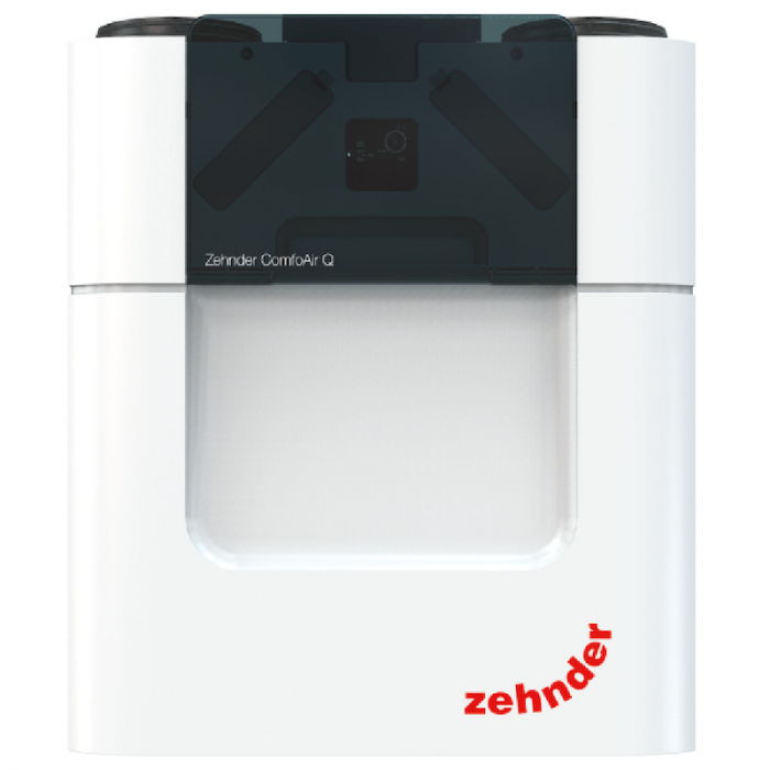 Zehnder Stork ComfoAir Q350 WTW unit NL R VV ST RF - Rechteruitvoering - Met voorverwarmer - RF voorbereid