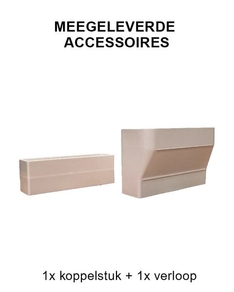 PuriVent DOMINO filter compact haaks voor kookplaat met ingebouwde afzuiging - 835 m3/h - 220 x 55mm