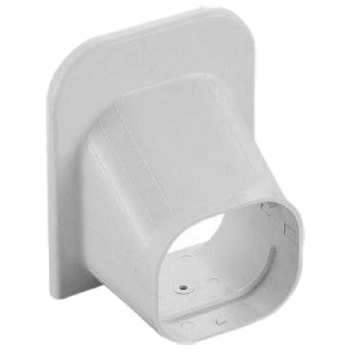 Wand-plafond eindstuk - WIT (SP-77-W)