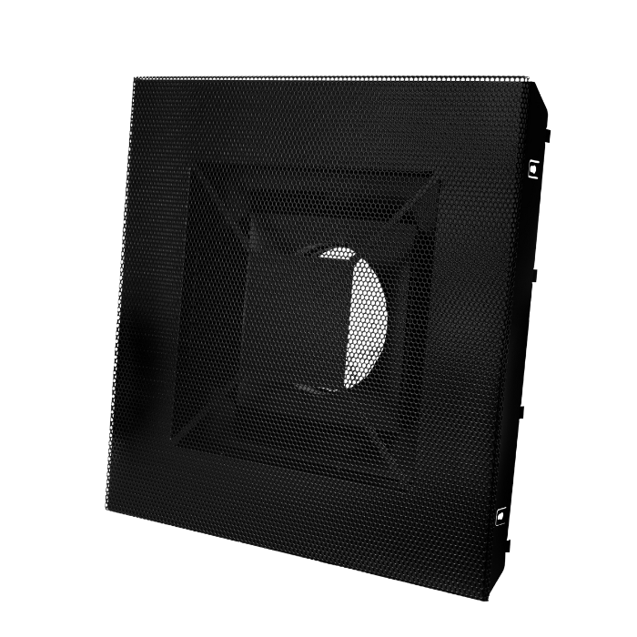 Toevoerplenum "EasyPlenum" - 250mm - Met geperforeerd rooster Toevoerplenum "EasyPlenum" - 250mm - Met geperforeerd rooster