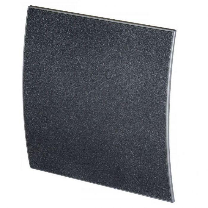 Pro-Design badkamer/toilet ventilator - MET TIMER (KW100T) - Ø100mm - kunststof - grafiet DELUXE