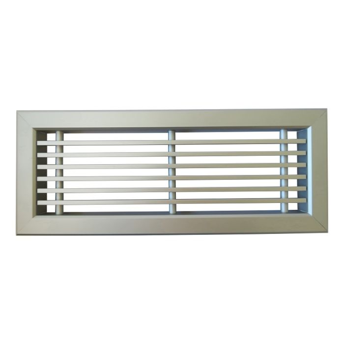 Vloerrooster 300 x 100 mm - LUXE LIJN - aluminium Vloerrooster 300 x 100 mm - LUXE LIJN - aluminium