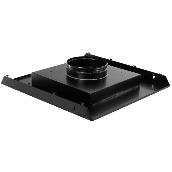 Afvoerplenum "EasyPlenum" - 200mm - Met geperforeerd rooster