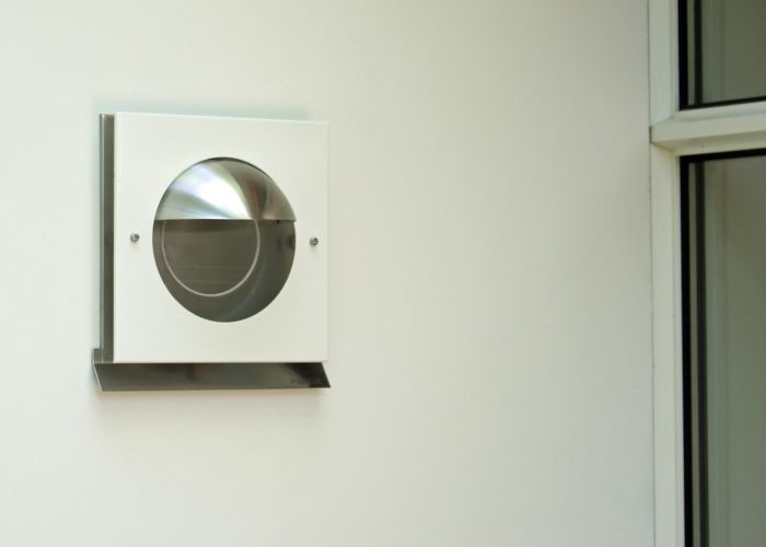 Design gevelkap PREMIUM LINE - KAPPA - Ø 125mm - WIT