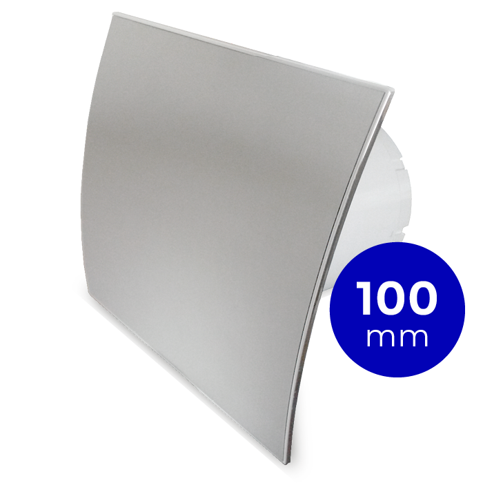 Pro-Design badkamer/toilet ventilator - STANDAARD (KW100) - Ø100mm - RVS gebogen Pro-Design badkamer/toilet ventilator - STANDAARD (KW100) - Ø100mm - RVS gebogen