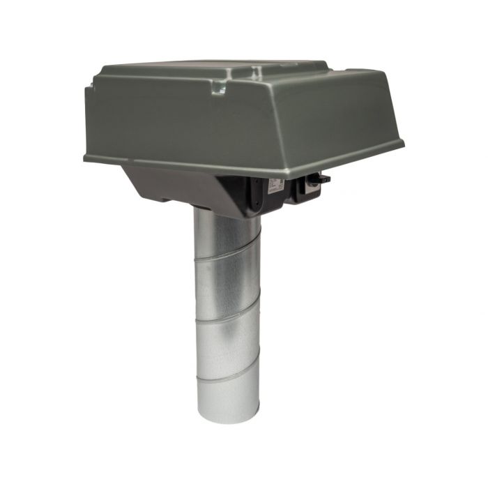 Pijpdakventilator MPV-10W met werkschakelaar - max 360 m3/h - aansluiting Ø 125mm Pijpdakventilator MPV-10W met werkschakelaar - max 360 m3/h - aansluiting Ø 125mm