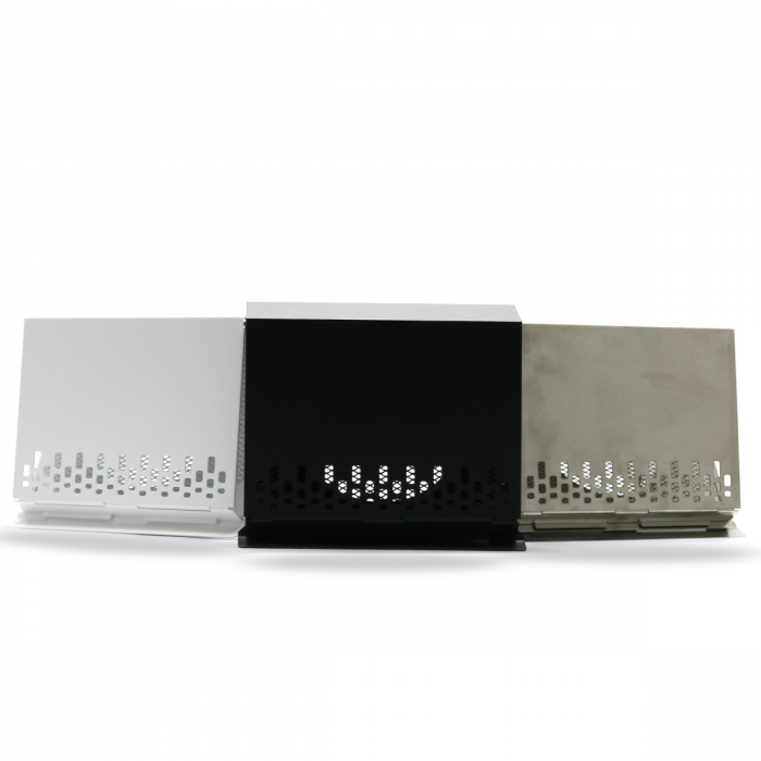 Whisper Luxe Design Gevelkap 125mm - TOEVOER - RVS