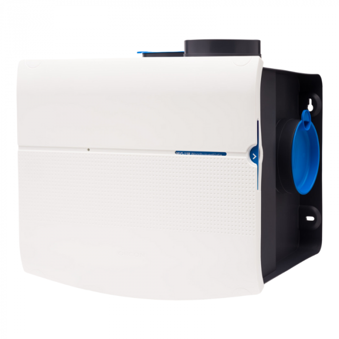 Orcon woonhuisventilator MVS-15R met afstandsbediening RF + 4 luchtventielen