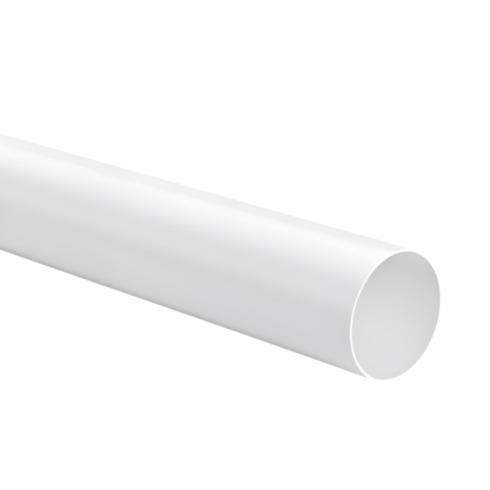 Kunststof ventilatiebuis rond Ø 125mm - Lengte 90 cm