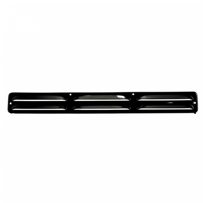 Aluminium Lüftungsgitter Aufbaumontage 370 x 40mm SCHWARZ (1-3704Z)