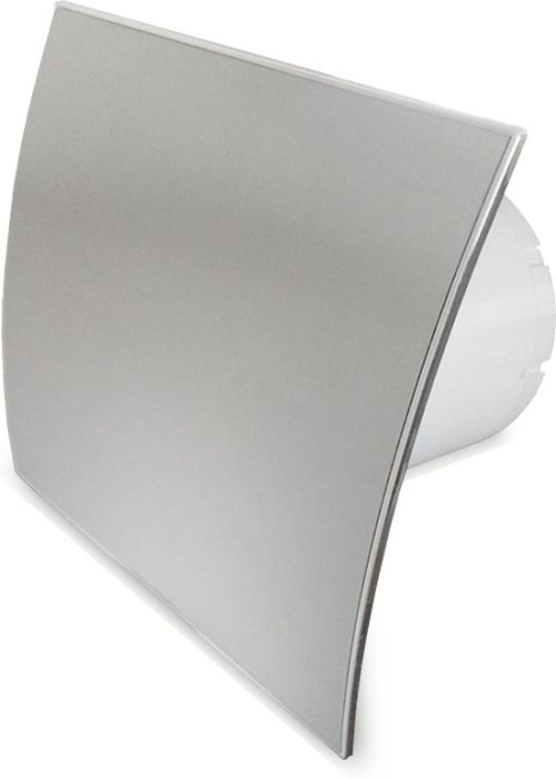 Pro-Design badkamer/toilet ventilator - TREKKOORD (KW100W) - Ø 100mm - RVS gebogen