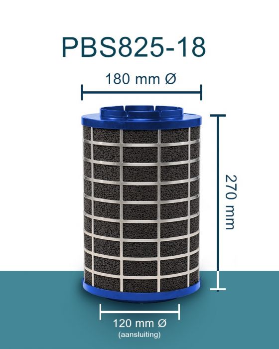 PuriVent SILO plasmafilter voor afzuigkap (schacht 200mm+) - 825 m3/h - aansluiting Ø120mm PuriVent SILO plasmafilter voor afzuigkap (schacht 200mm+) - 825 m3/h - aansluiting Ø120mm