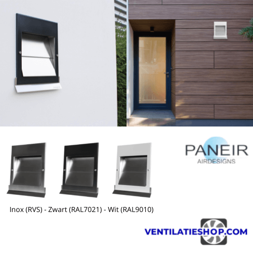 Design gevelkap PREMIUM LINE - SIGMA - Ø 125mm - ZWART Design gevelkap PREMIUM LINE - SIGMA - Ø 125mm - ZWART