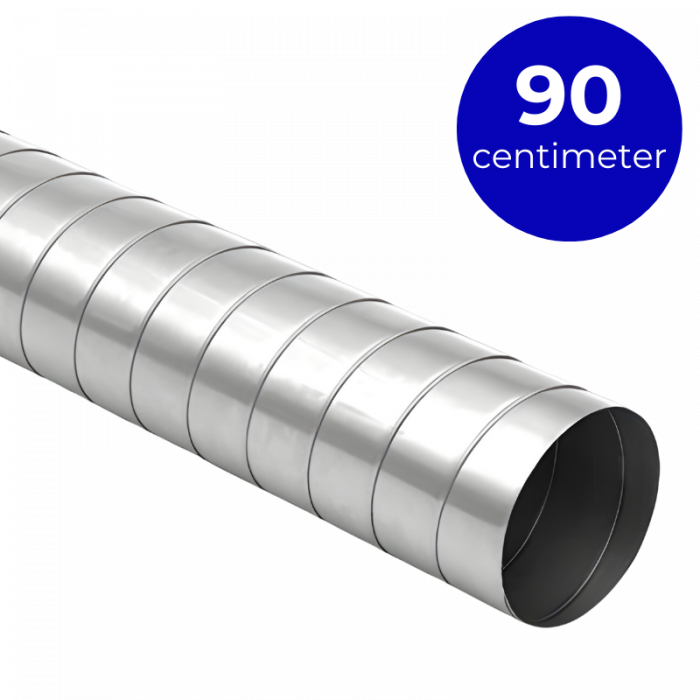 Spirobuis Ø 150mm - staal - Lengte 90cm Spirobuis Ø 150mm - staal - Lengte 90cm