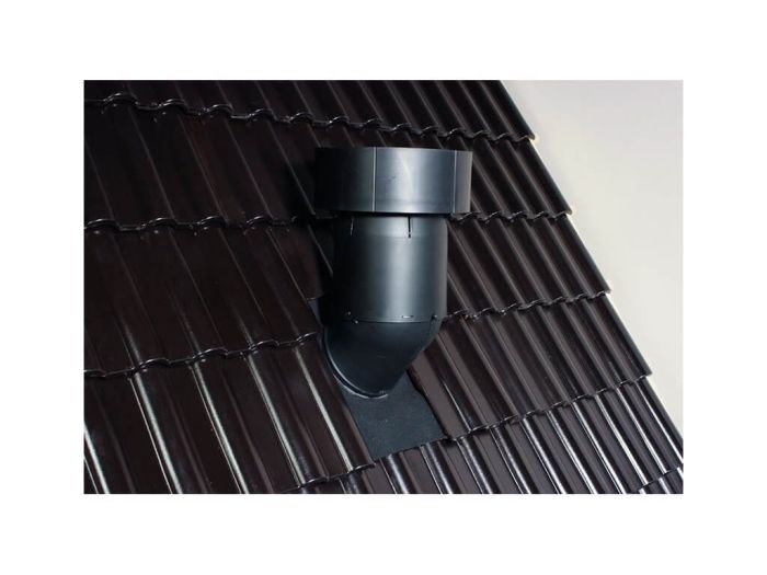 [Tweedekans] Ventus - Geïsoleerde dakdoorvoer voor schuin dak 15-55° - Ø 180/200mm