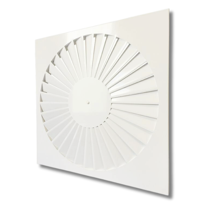 Toevoerplenum "EasyPlenum" - 160mm - Met wervelrooster