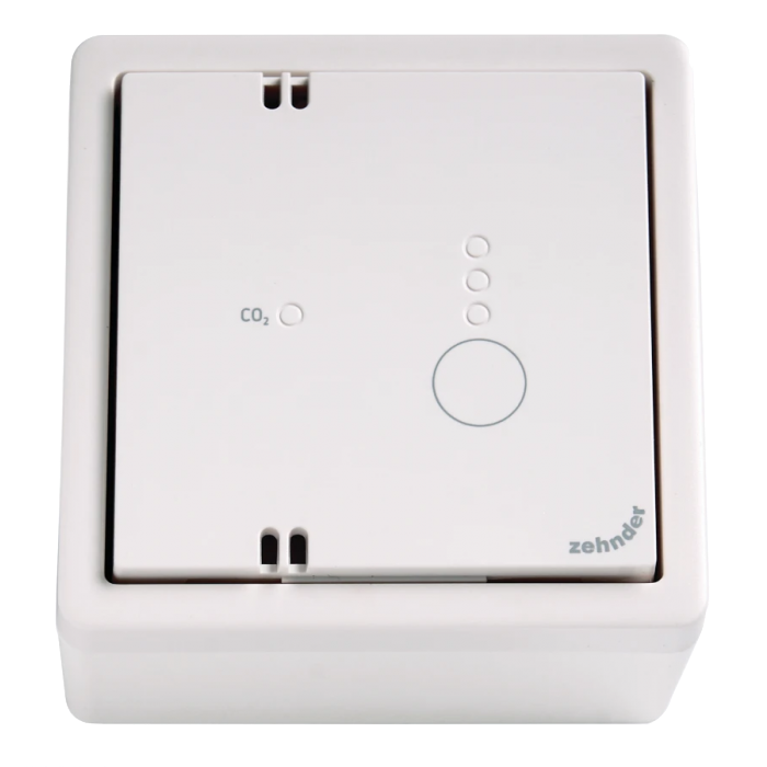Zehnder CO2 sensor 0-10V 67 - opbouw - inclusief opbouwdoos Zehnder CO2 sensor 0-10V 67 - opbouw - inclusief opbouwdoos